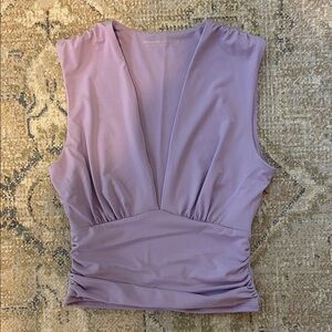Abercrombie & Fitch lilac Tank Top